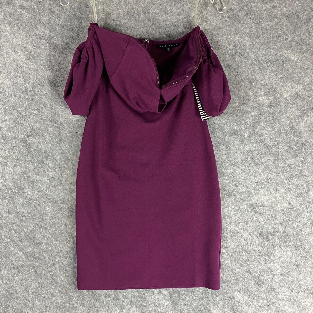Haute‎ Monde Dress Medium Women's NWD Burgundy M